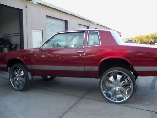 85' chev. monte carlo - new everything w/26" rims (bid it!!!!!!!!!! must sell)