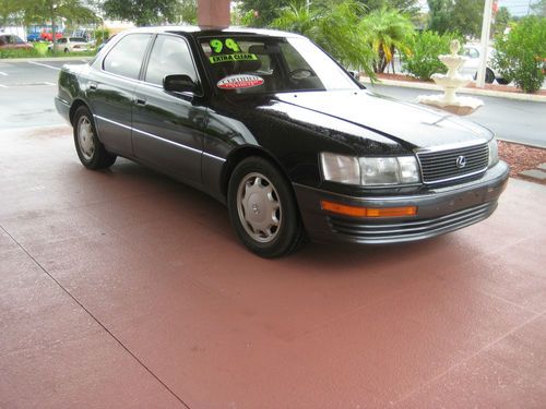 1994 florida tittle lexus ls400 base sedan 4-door 4.0l