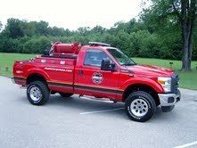 Rko quick quench foam attack fire truck 2013 f350 delux light/siren package