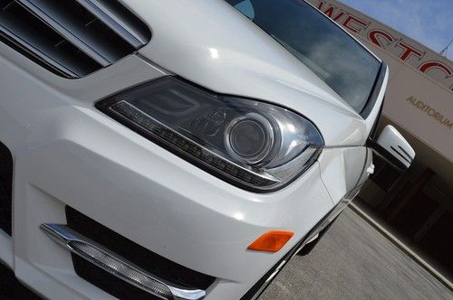 2013 mercedes c250! xenon headlights! navigation! amg package! back-up camera!
