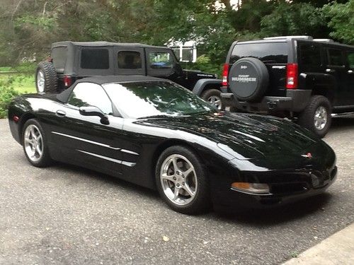 2001 chevrolet corvette convertible zr1, 5.7l ls1, 6 speed