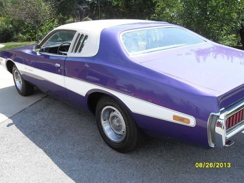 1974 Dodge Charger SE 400 Magnum plum crazy, image 15