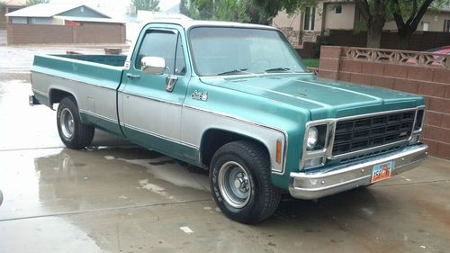 1979 gmc c15 factory bbc 454 turbo 400 twelve bolt posi