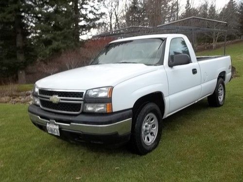 2006 chevrolet silverado 1500 ls standard cab pickup 2-door 4.8l