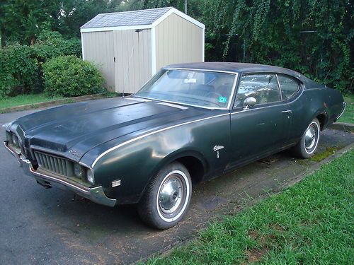 1969 oldsmobile cutlass 2 door hardtop holiday coupe project car or parts