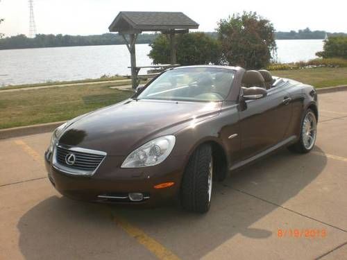 2006 lexus sc430 base convertible 2-door 4.3l pebble beach edition