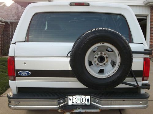 1993 Ford Bronco XLT Lariat Sport Utility 2-Door 5.0L, US $4,000.00, image 2