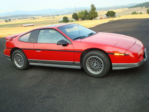 1986 pontiac fiero gt