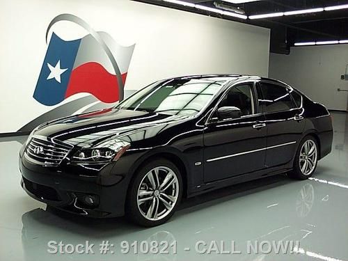 2010 infiniti m35 sport sunroof nav rear cam 19's 13k! texas direct auto