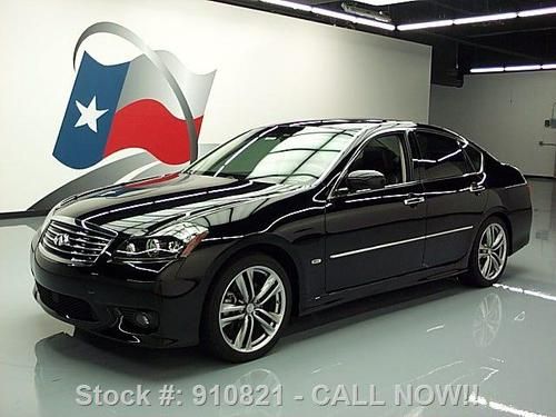 2010 infiniti m35 sport sunroof nav rear cam 19's 13k! texas direct auto