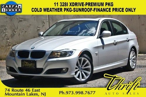 11 328i xdrive-premium pkg-cold weather pkg-sunroof-finance price only