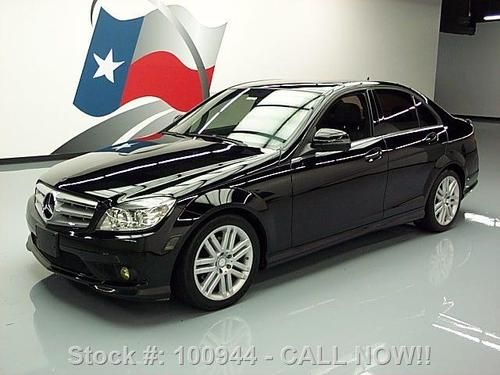 2008 mercedes-benz c300 sport sunroof heated seats 61k texas direct auto