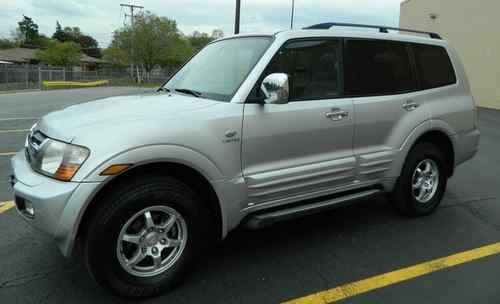 2001 MITSUBISHI MONTERO LIMITED SUV, image 3