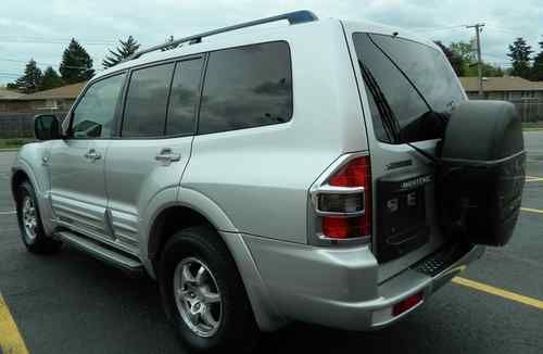 2001 MITSUBISHI MONTERO LIMITED SUV, image 4