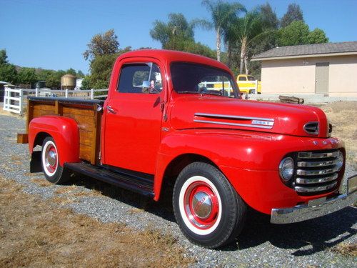 1950 ford rare f2- 3/4 ton model pick up in excellent condition, frame off resto