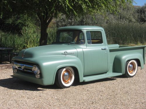 1956 ford truck, hot rod, rat rod, 1955, 1954, 1953, custom, satin paint