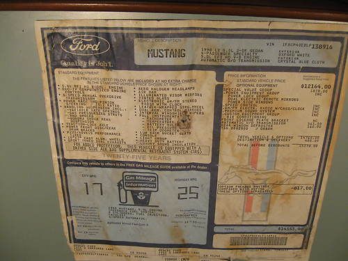 1990 Ford Mustang 5.0 LX Notch, US $14,353.00, image 7