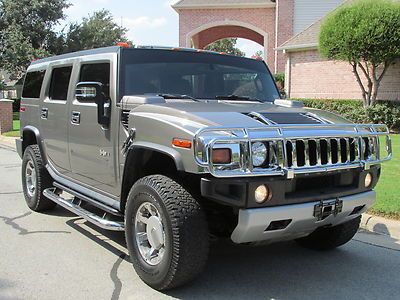 08 hummer h2 luxury and power, go anywhere, do anything