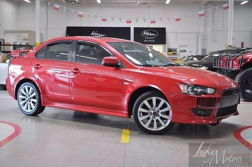 2010 mitsubishi lancer gts, auto, sat, yellow fog, spoiler, mp3, subwoofer