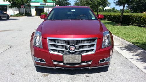 Cadillac cts red crystal 09 rwd