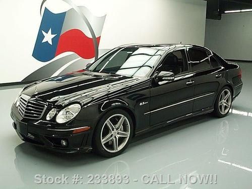 2008 mercedes-benz e63 amg p2 pano sunroof nav only 71k texas direct auto