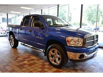 Big horn hemi blue cloth 20" chrome wheels warranty 4x4 4wd mint low price