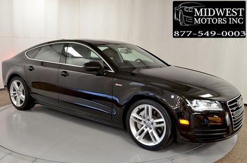 2012 audi a7 premium plus black sport pkg navigation one owner