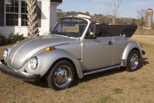 1979 volkswagen super beetle base convertible 2-door 1.6l