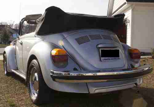 1979 Volkswagen Super Beetle Base Convertible 2-Door 1.6L, US $10,000.00, image 2