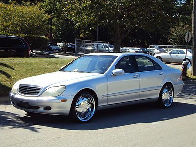 2002 mercedes s430 - loaded! - looks/runs/drives great! - clean! - low reserve!