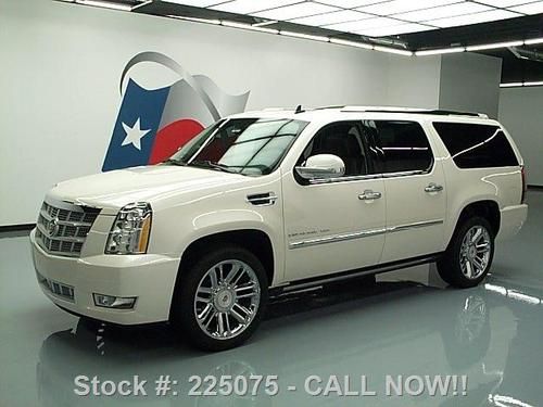 2013 cadillac escalade esv platinum sunroof nav dvd 5k texas direct auto