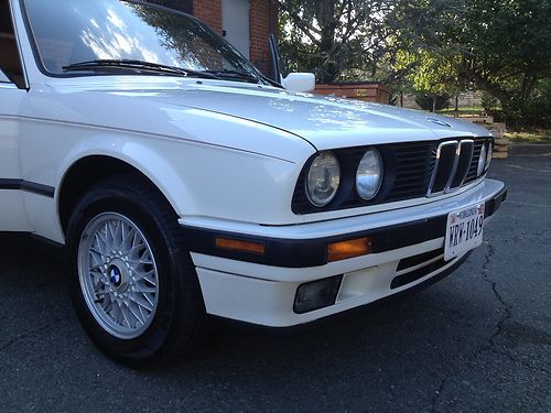 Bmw e30 325i/ic   low mile clean car fax
