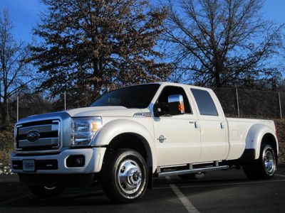 Ford f-450 2014 platinum edition loaded 6.7 diesel nav roof 5th package a+