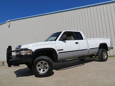 98 ram 2500 slt/l 24v cummins 4x4 lwb upgrades bfgs bed-cover carfax tx ! ! ! !