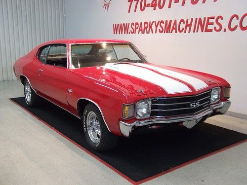 1971 chevrolet chevelle ss tribute