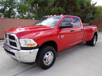 *2011*ram 3500*dually*4x4*crew cab*6.7l cummins turbo diesel*6-speed manual*28k*