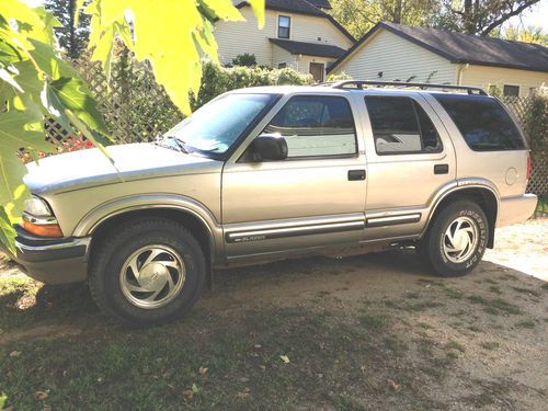 2000 4x4 chevy blazer lt champagne