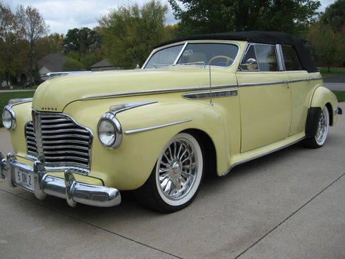 1941 buick roadmaster 4dr conv street rod