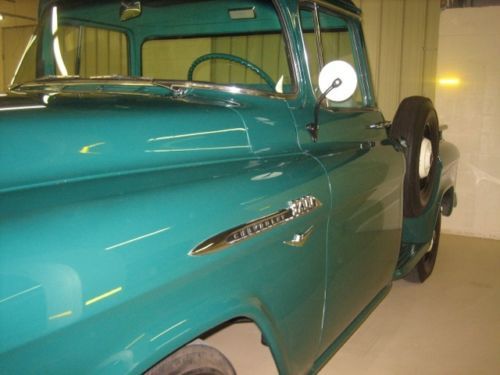 1956 Chevy 3/4 ton pickup -complete frame off restoration-, image 7