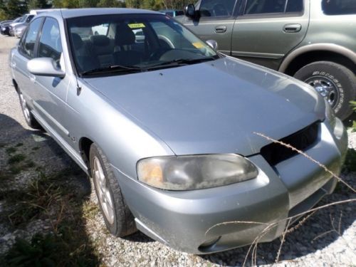 Nissan sentra se-r manual 4-door