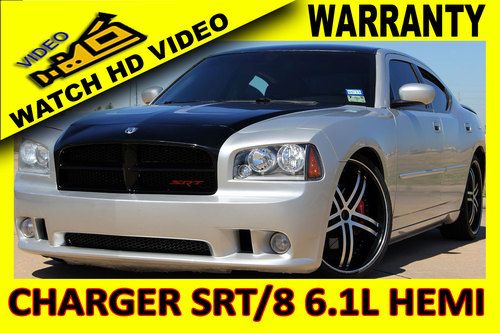 2007 dodge charger srt/8  6.1l hemi 425hp,clean title,watch hd video