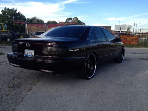 1996 impala ss  24&#034; vellanos sharp !!!!!!