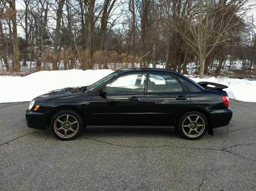 2002 subaru impreza wrx sedan 4-door 2.0l