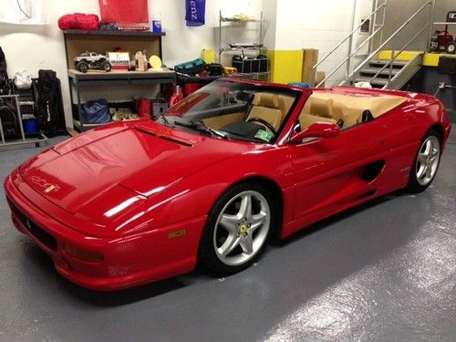 1997 ferrari 355 spider manual low miles