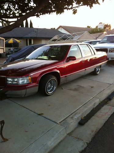 1995 cadillac fleetwood brougham sedan 4-door 5.7l