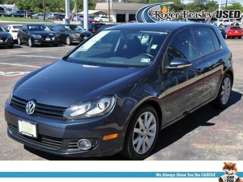 2010 volkswagen golf tdi diesel hatchback sunroof satellite radio turbocharged