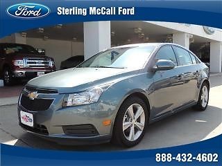 2012 chevrolet cruze 4dr sdn lt w/2lt leather bluetooth onstar heated seats