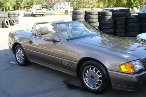 1990 mercedes-benz 500sl base convertible 2-door 5.0l ( mint condition )