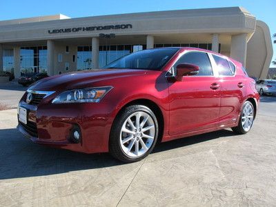 2012 lexus ct 200h premium certified 1.8l  cruise control