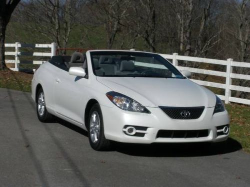 2007 toyota solara se convertible 2-door 3.3l